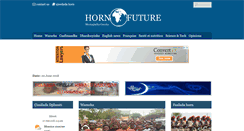 Desktop Screenshot of hornfuture.com
